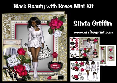 Black Beauty with Roses Mk