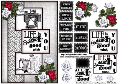 Life is Sew Good with You -  Qp