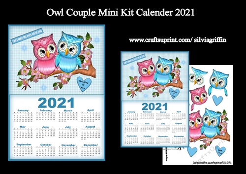 Cannot take my Eyes of you Calendar 2021