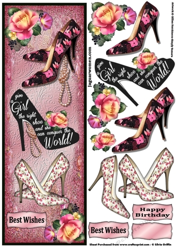 With the right shoes you can Conquer the world DL
