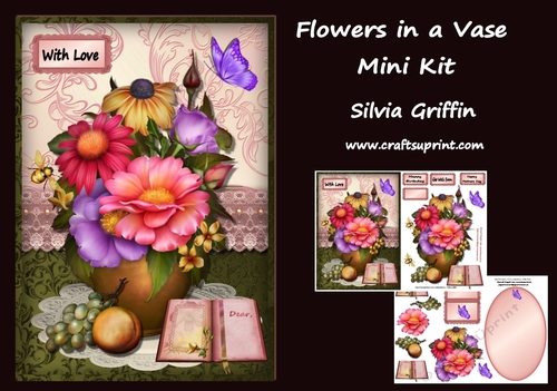 Flower Bouquet  in a Vase Mini Kit