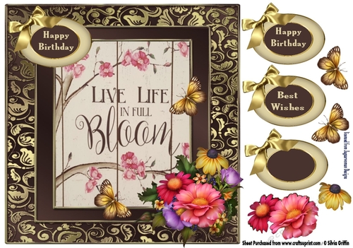 Live life in full Bloom 