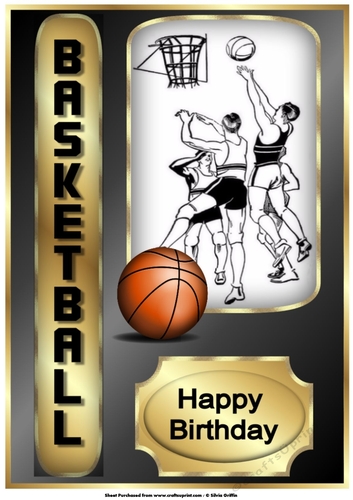 Playing Basketball A4