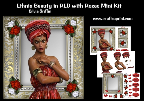 Ethnic Beauty in Red Mini Kit