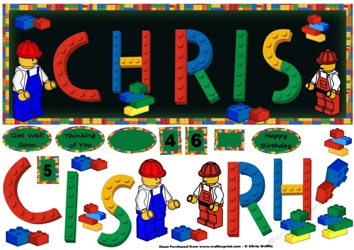 Chris - Building Block Name L DL card 