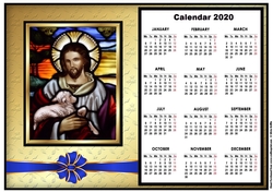 The Lord is my Shepard Calendar