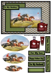 VINTAGE HORSE RASING 