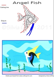 Angel Fish Iris Folding