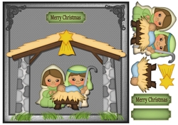 Mary and Joseph with Baby Jesus