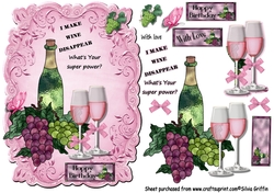I MAKE WINE DISAPPEAR..........