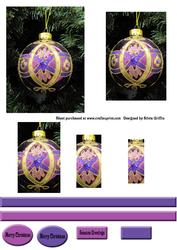 Purple Bauble