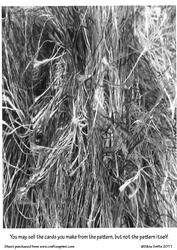 Black and White Yarn