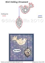 Bird Holding Ornament