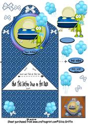 Alien Ship with Ballons Fc