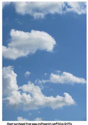 Blue Sky with Clouds Bgs