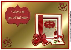 Wine a Bit You Feel Better A4