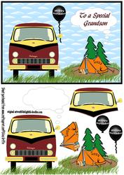 Camper Van Grandson Qs