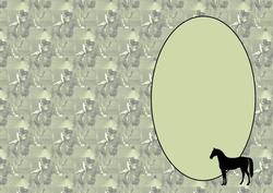 Horse Racing in Green Is