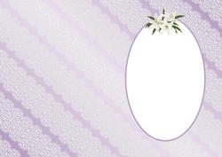 Lilac Lace and Lilies Is