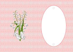White Lace on Pink Bg Is