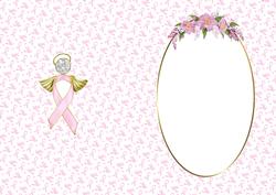 Pink Breast Cancer Angel Is