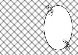 Black and White Stripes with Swirls Is