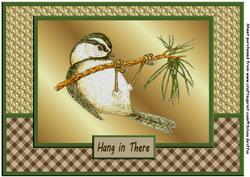 Hang in There - Little Bird A4