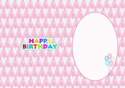 Happy Birthday with Balloons Is