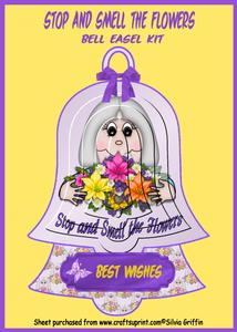 Stop and Smell the Flowers Bell Easel Kit