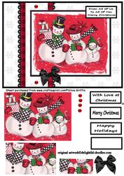 Snowmen Family Qs