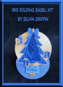 Blue Christmas Tree If Easle Kit