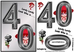 Ladies 40th Birthday Qs