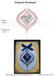 Diamond Christmas Ornament