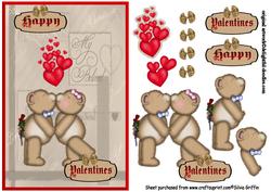 Kissing Teddy Bears Sbs