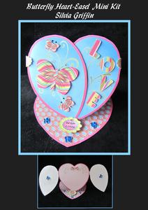 Rainbow Butterfly Heart Mini Easel Kit