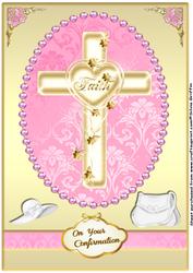 Girl Confirmation A4