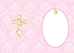 Faith Cross in Pink Is