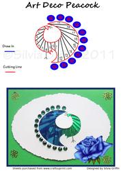 Art Deco Peacock