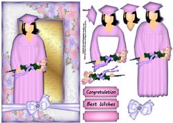 Image of cup423352_262 - Graduation Lady in Pink - Sbs