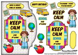 Keep Calm School is Fun