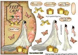 Keep Calm and Enjoy Your Wedding