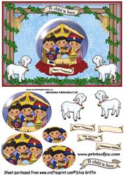 The Three Kings Snowglobe