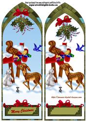 Fancy Arch Christmas Mailbox Dl