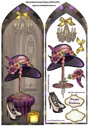 Fancy Arch Ladies Hat and Shoes Dl