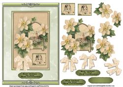 Vintage Church with Flowers Sbs