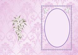 Lavender Lilies and Pearls Is