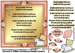 Framed Verse : the Lord is My Shepherd - Qs