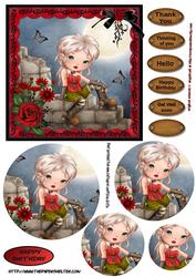 Cute Gothic Girl Py
