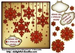 Red Snowflakes Qp