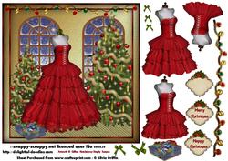Stunning Red Dress for Christmas Sbs
